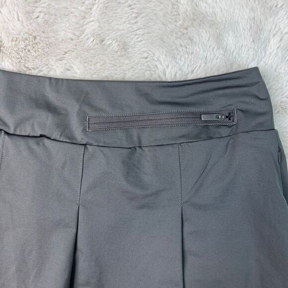 Adidas Ultimate 365 Tour Pleated Golf Skirt Skort Charcoal Gray Size Large NEW - Picture 15 of 16